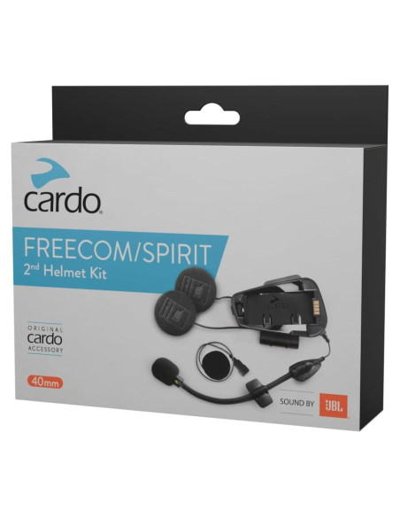 Kit de Segundo Casco Cardo Freecom X Spirit JBL Kit de Segundo Casco Cardo Freecom X Spirit JBL