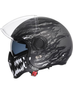 Casco de Motocicleta TRIANGLE OP12A Doble Visor Talla L 2