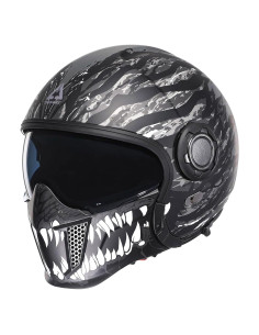 Casco de Motocicleta TRIANGLE OP12A Doble Visor Adulto