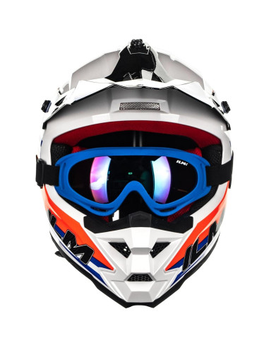 Casco ILM Z705 para Niños Motocross Clásico Racer XL