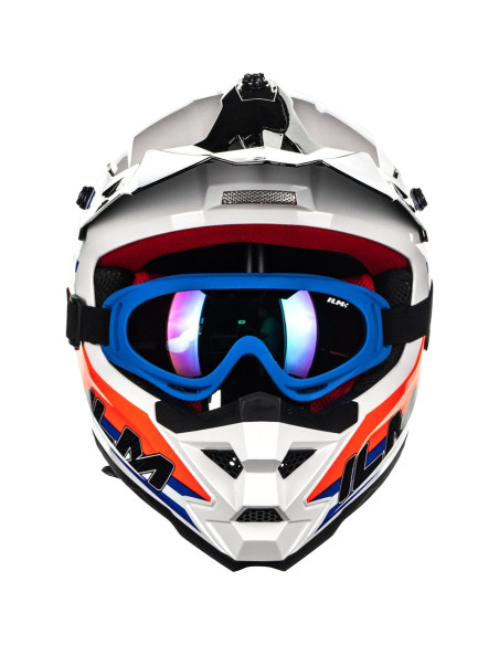 Casco ILM Z705 para Niños Motocross Clásico Racer XL Casco ILM Z705 para Niños Motocross Clásico Racer XL