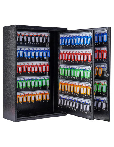 Caja de Llaves UMEKEN Montaje en Pared 200 Posiciones Negro