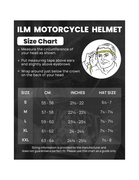 Casco Integral ILM 861A Doble Visera Verde XL Casco Integral ILM 861A Doble Visera Verde XL