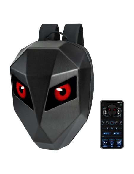 Mochila LED Impermeable para Motocicleta - 30L - Color Negro Mochila LED Impermeable para Motocicleta - 30L - Color Negro