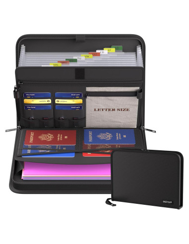 Carpeta Expansible Ignífuga ENGPOW 13 Bolsillos A4 0.6 kg