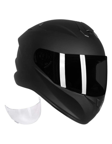 Casco de Moto ILM ST-06 Integral Negro Mate Mediano