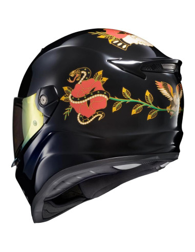Casco Integral ScorpionEXO Covert FX Negro Brillante XS