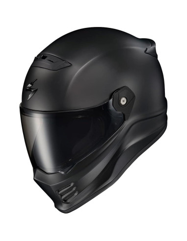 Casco Integral ScorpionEXO Covert FX Negro Mate Mediano