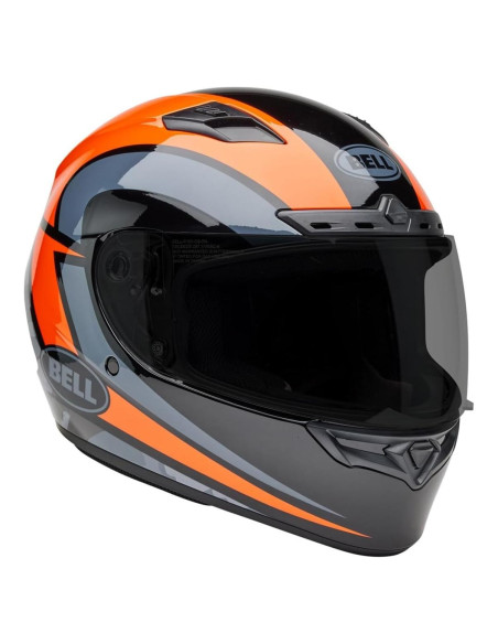 Casco BELL Qualifier DLX MIPS Brillo Naranja Negro XG Casco BELL Qualifier DLX MIPS Brillo Naranja Negro XG