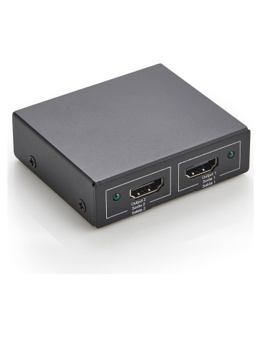 Divisor HDMI Amazon Basics 1 entrada 2 salidas 4K 30Hz