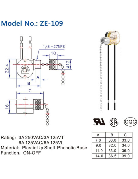 Interruptor de Ventilador de Techo Zing Ear ZE-109 Níquel - 2 Piezas Interruptor de Ventilador de Techo Zing Ear ZE-109 Níquel - 2 Piezas