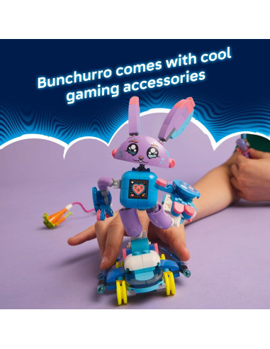 LEGO DREAMZzz Izzie y Bunchurro Conejo Gamer - 252 Piezas