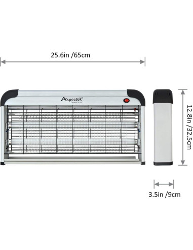 Zapper de Insectos ASPECTEK 40W - Trampa Electrónica para Moscas