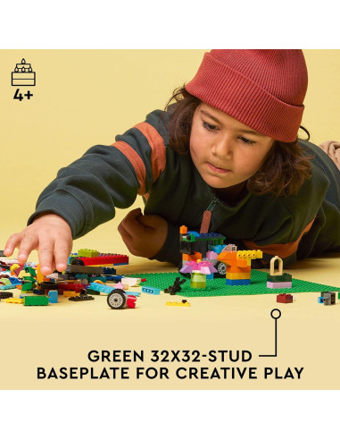 Baseplate Verde LEGO Clásico 32x32 Studs para Construcción