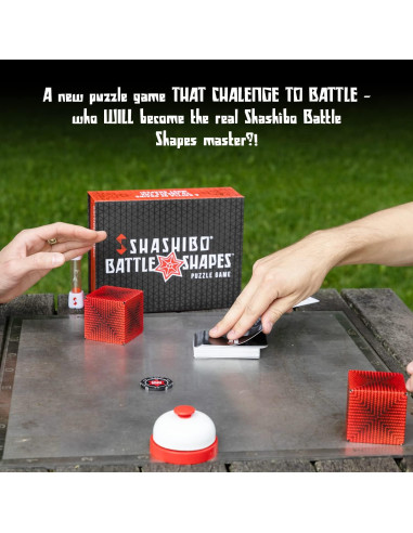 Rompecabezas Magnético Shashibo Battle Shapes - 2 Cubos