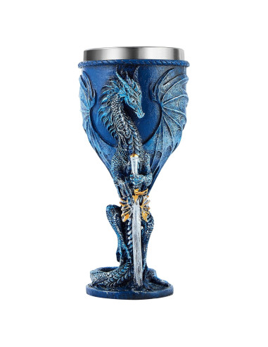 Copa Dragón Azul Ottalent Acero Inoxidable 198 ml