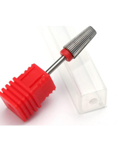 Brocas para Uñas 5 en 1 ERUIKA Carburo Fino Plata 2