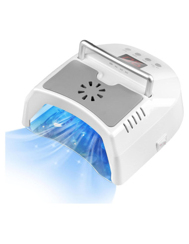 Lámpara de Uñas UV LED Inalámbrica IMENE 72W con Ventilador