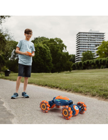 Coche Acrobático RC QXHOL 4WD Control Gestos Luz Música