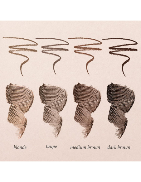Juego de Lápiz y Gel Tinte para Cejas Julep 2 en 1 - Marrón Medio Juego de Lápiz y Gel Tinte para Cejas Julep 2 en 1 - Marrón Medio