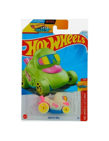 Hot Wheels Pato N' Rodar Brilla en la Oscuridad 5/5