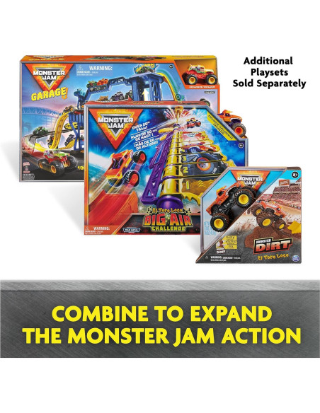 Juego Megalodon Mayhem Monster Jam con Camión 1:64 Juego Megalodon Mayhem Monster Jam con Camión 1:64