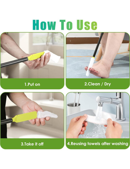 Cepillo Exfoliador de Pies Ajustable Lige 30-61 cm con Cabezas Reemplazables Cepillo Exfoliador de Pies Ajustable Lige 30-61 cm con Cabezas Reemplazables