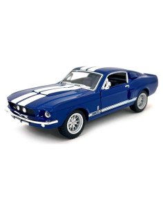 KiNSMART Ford Shelby Mustang GT500 Azul 1:38 Metal 12,7 cm