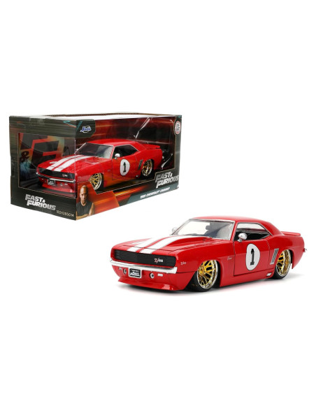 Juguete Coleccionable Jada Toys 1969 Chevy Camaro 1:24 Juguete Coleccionable Jada Toys 1969 Chevy Camaro 1:24