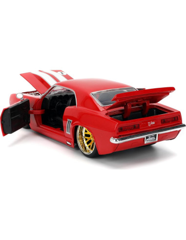 Juguete Coleccionable Jada Toys 1969 Chevy Camaro 1:24