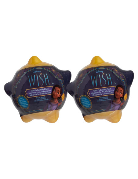 Peluche Mini Disney Wish Just Play 8,89 cm 2 Cápsulas Peluche Mini Disney Wish Just Play 8,89 cm 2 Cápsulas
