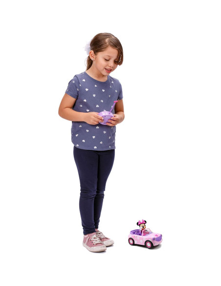Coche RC Minnie Mouse Jada Toys 17,8x10,2 cm Rosa Coche RC Minnie Mouse Jada Toys 17,8x10,2 cm Rosa
