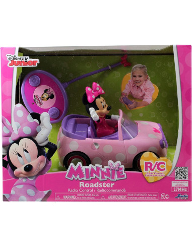 Coche RC Minnie Mouse Jada Toys 17,8x10,2 cm Rosa