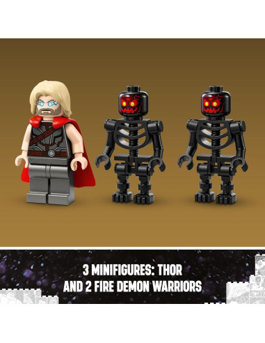 LEGO Marvel Thor vs Surtur 76289 - Set de Construcción 245 Piezas