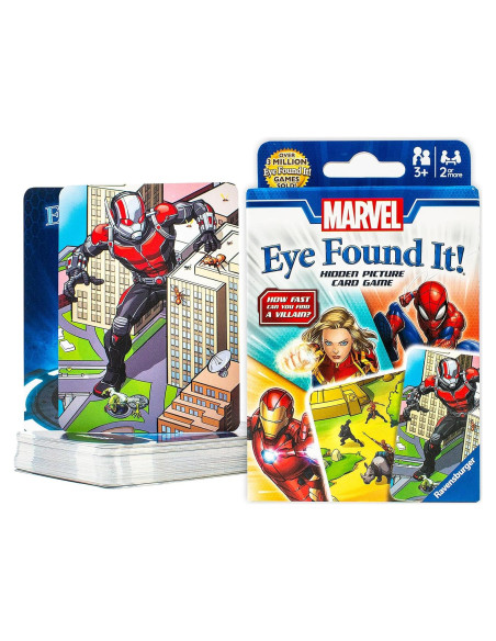 Juego de Cartas Ravensburger Marvel Eye Found It 57 cartas Juego de Cartas Ravensburger Marvel Eye Found It 57 cartas