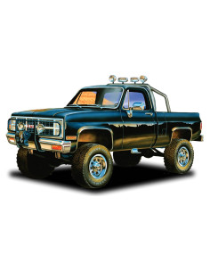 Kit de Modelo GMC Pickup Deserter 1:25 MPC Negro