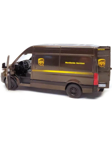 KiNSMART Furgoneta Mercedes-Benz Sprinter 1:48 Retroceso