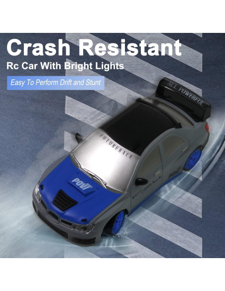 Coche RC Desdoni Drift 1:24 4WD 2.4GHz con Luces LED Coche RC Desdoni Drift 1:24 4WD 2.4GHz con Luces LED