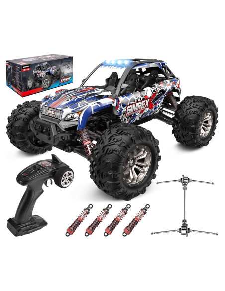 Coche RC Todo Terreno SIMREX 1/16 36 KPH 4WD Control Remoto Coche RC Todo Terreno SIMREX 1/16 36 KPH 4WD Control Remoto