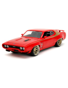 Coche de Fundición 1:24 Plymouth GTX 1972 Jada Toys Rojo