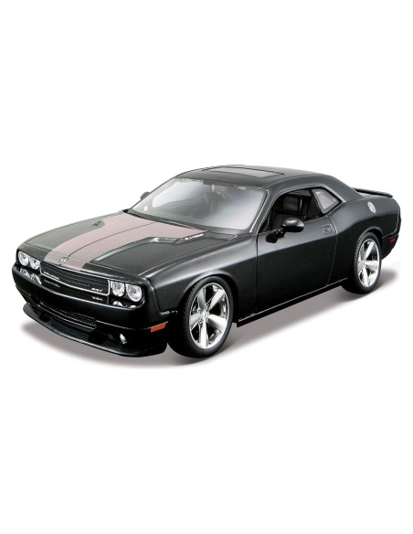 Maisto 1:24 Dodge Challenger SRT8 Modelo Diecast Negro Maisto 1:24 Dodge Challenger SRT8 Modelo Diecast Negro