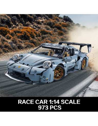 Juego de Construcción Coche de Carreras Hahaspil 1:14 0.92kg
