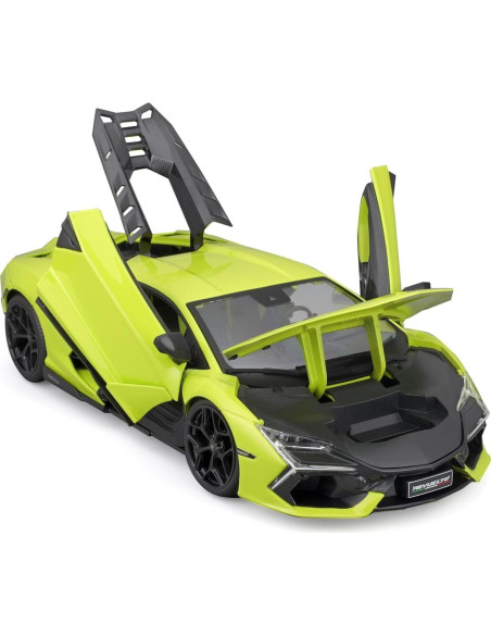 Coche Diecast Maisto Lamborghini Revuelto 1:18 Verde Lima Coche Diecast Maisto Lamborghini Revuelto 1:18 Verde Lima