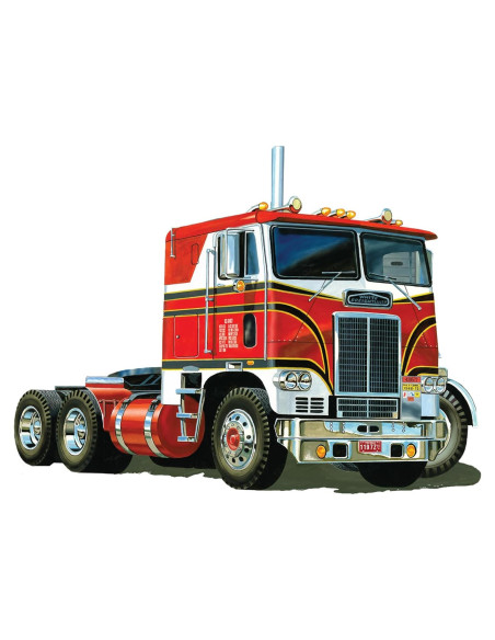Kit de modelo a escala 1:25 AMT Tractor White Freightliner 75 Aniversario Kit de modelo a escala 1:25 AMT Tractor White Freightliner 75 Aniversario