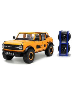 Juguete Jada Toys 2021 Ford Bronco 20,96 cm Naranja