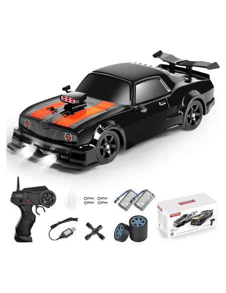 Coche RC Drift Fistone 1:16 4WD 18KM/H con Luces LED Coche RC Drift Fistone 1:16 4WD 18KM/H con Luces LED