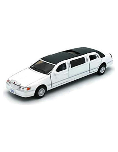 Limusina Blanca Estirada Kinsmart 1999 a Escala 1:38