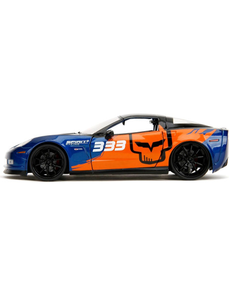 Coche de metal Jada Toys 2006 Chevy Corvette Z06 1:24 Coche de metal Jada Toys 2006 Chevy Corvette Z06 1:24