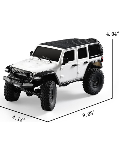 Coche RC 1/24 RCSHOBBY Crawler 4X4 Todo Terreno LED