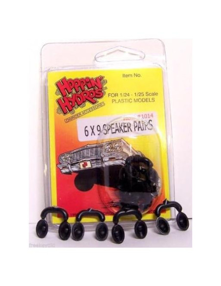 4 Altavoces Coaxiales 6x9 Hoppin Hydros para Modelos 1/24 1/25 4 Altavoces Coaxiales 6x9 Hoppin Hydros para Modelos 1/24 1/25